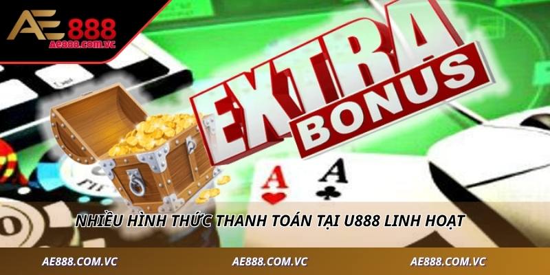Nhiều hình thức thanh toán tại AE888 linh hoạt