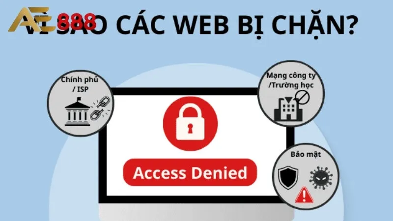 Cách truy cập Ae888 bằng điện thoại khi bị chặn