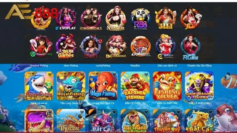 Tham gia kho game Ae888 dễ thắng lớn