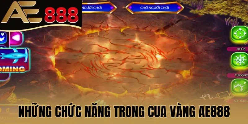 Những chức năng thú vị trong Cua Vàng AE888