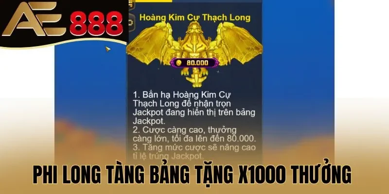 Phi Long tàng bảng tặng x1000 thưởng